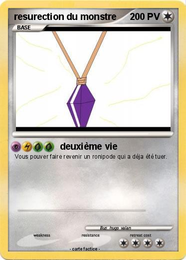 Pokemon resurection du monstre