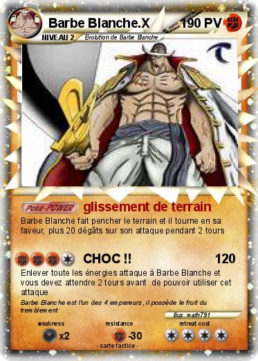 Pokemon Barbe Blanche.X