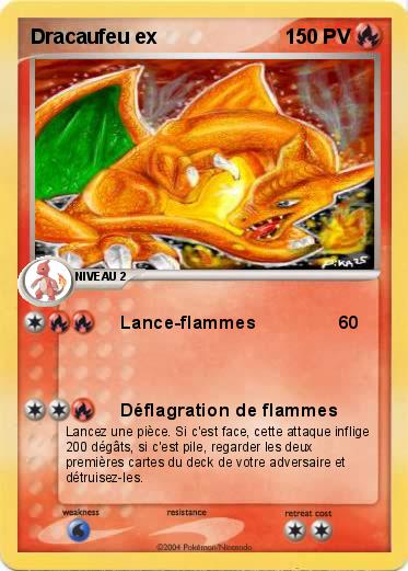 Pokemon Dracaufeu ex