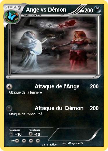 Pokemon Ange vs Démon