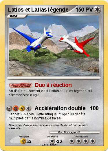 Pokemon Latios et Latias légende