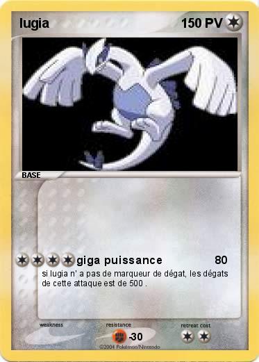 Pokemon lugia