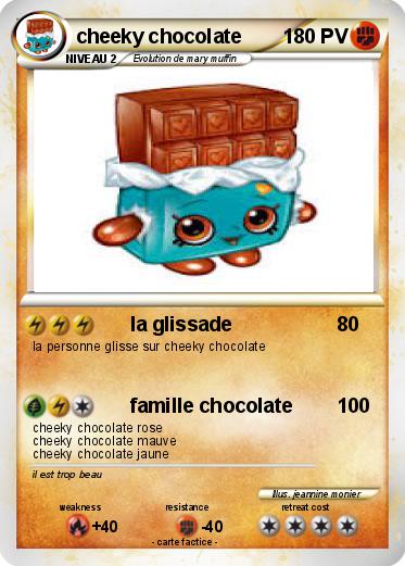 Pokemon cheeky chocolate
