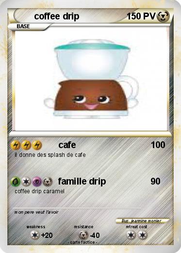 Pokemon coffee drip
