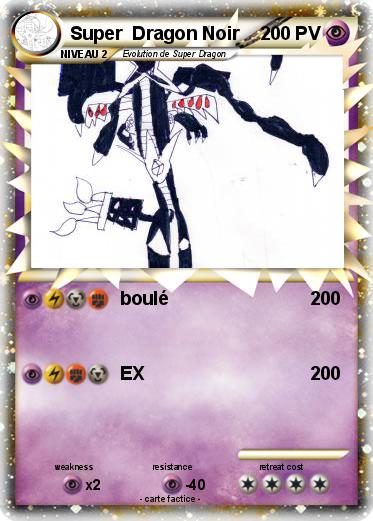 Pokemon Super  Dragon Noir