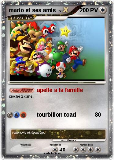 Pokemon mario et ses amis
