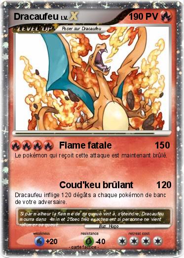Pokemon Dracaufeu