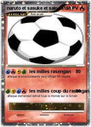 Pokemon naruto et sasuke et sakura