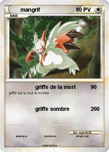 Pokemon mangrif