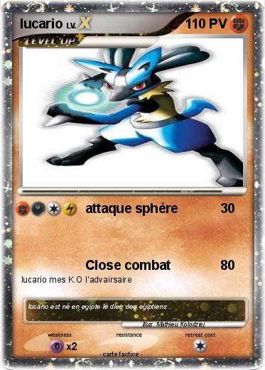 Pokemon lucario