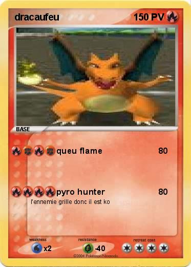 Pokemon dracaufeu