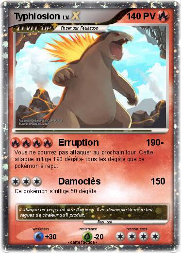 Pokemon Typhlosion