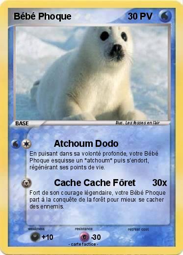 Pokemon Bébé Phoque