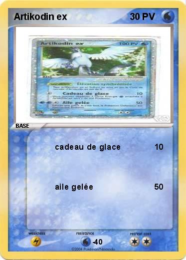 Pokemon Artikodin ex