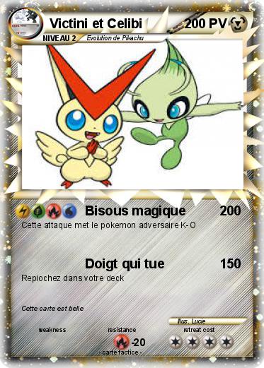 Pokemon Victini et Celibi