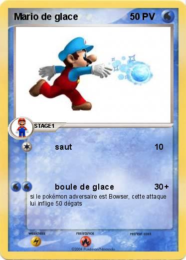 Pokemon Mario de glace