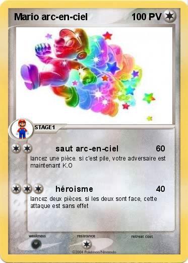 Pokemon Mario arc-en-ciel