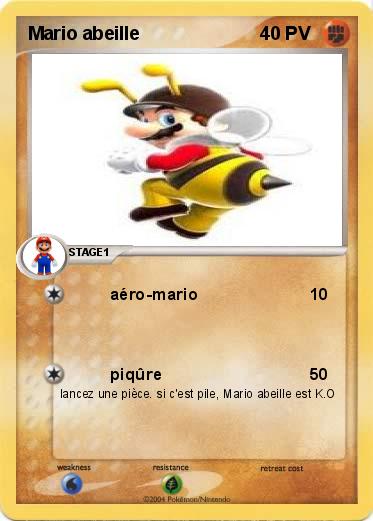 Pokemon Mario abeille