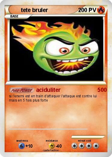 Pokemon tete bruler