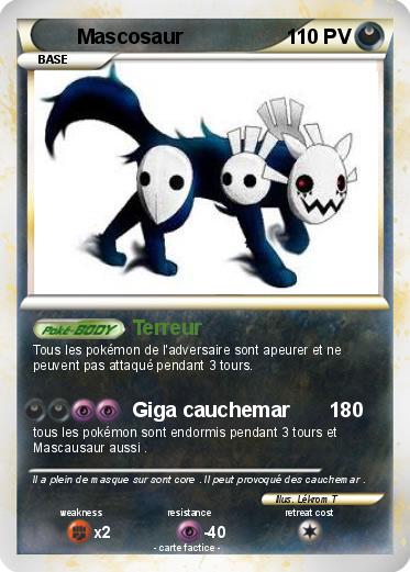 Pokemon Mascosaur