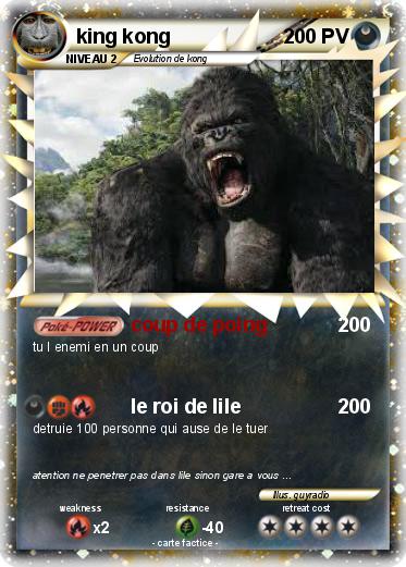 Pokemon king kong