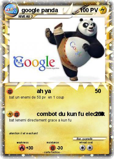 Pokemon google panda