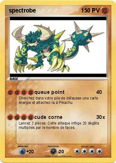 Pokemon spectrobe