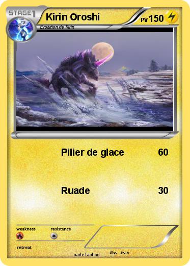 Pokemon Kirin Oroshi