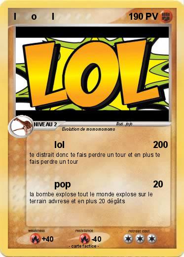 Pokemon l      o      l