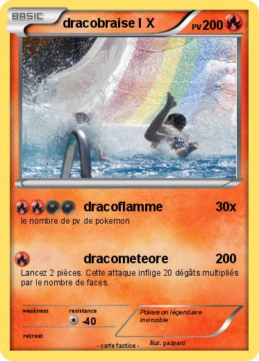 Pokemon dracobraise l X Pokemon dracobraise l X