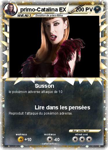 Pokemon primo-Catalina EX