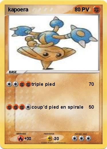 Pokemon kapoera