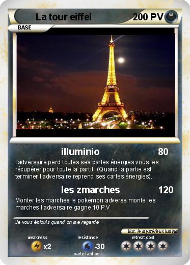Pokemon La tour eiffel