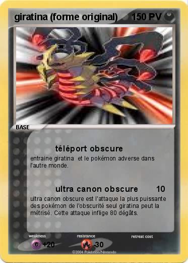 Pokemon giratina (forme original)