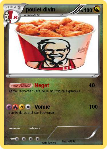 Pokemon poulet divin