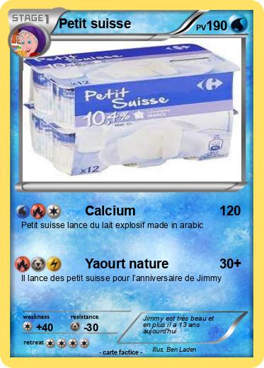 Pokemon Petit suisse