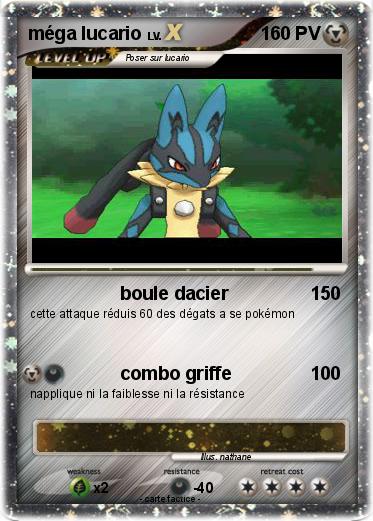 Pokemon méga lucario