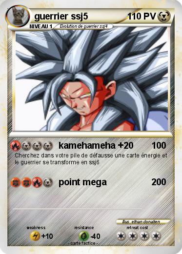 Pokemon guerrier ssj5