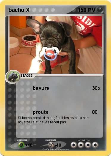 Pokemon bacho X