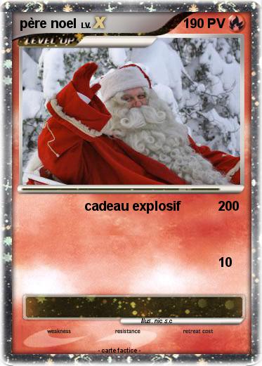 Pokemon père noel