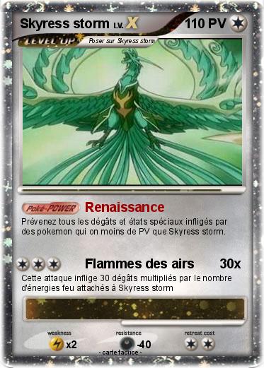 Pokemon Skyress storm