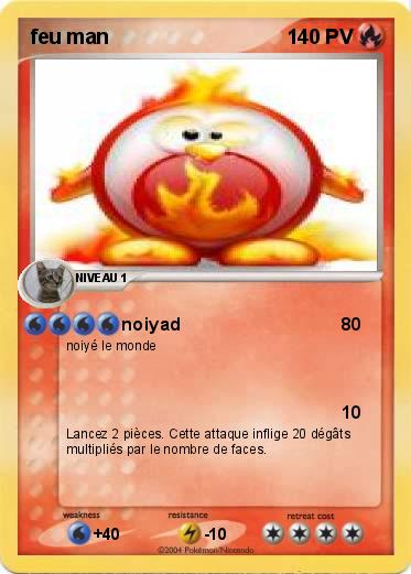 Pokemon feu man