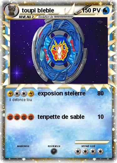 Pokemon toupi bleble