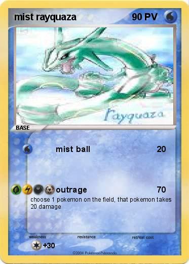 Pokemon mist rayquaza