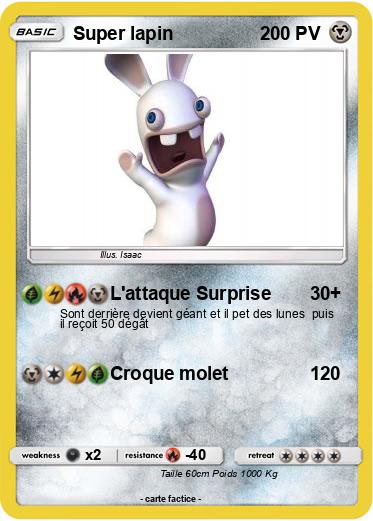Pokemon Super lapin