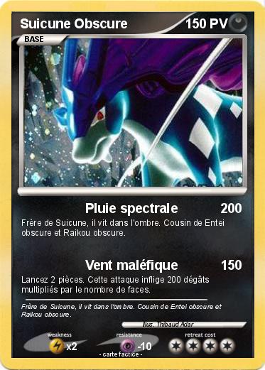 Pokemon Suicune Obscure