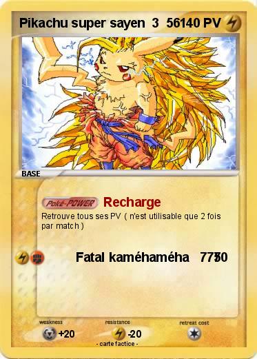 Pokemon Pikachu super sayen  3  56