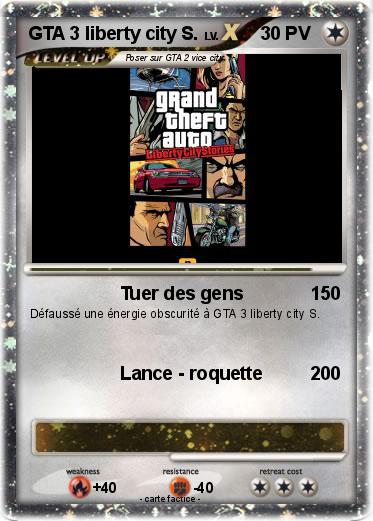 Pokemon GTA 3 liberty city S.