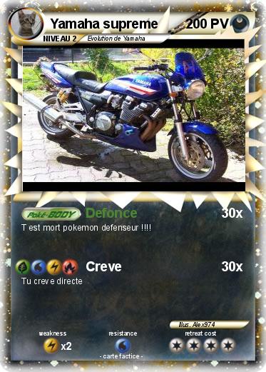 Pokemon Yamaha supreme