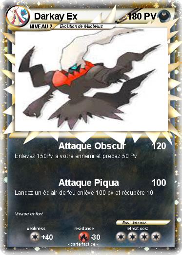 Pokemon Darkay Ex